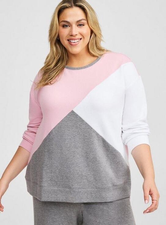 Torrid Sweaters - NWT TORRID Super Soft Fleece Crew Neck Drop Shoulder  Sweatshirt Plus Size 1
